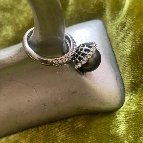 Disney for Swarovski Black Pearl Ring